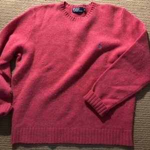 Oversized polo sweater